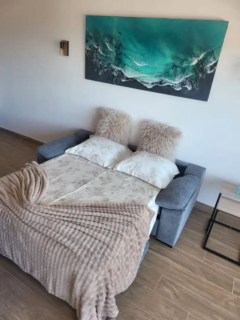 Sala de estar de Piso en venta en Los Realejos con Terraza, Amueblado y Horno