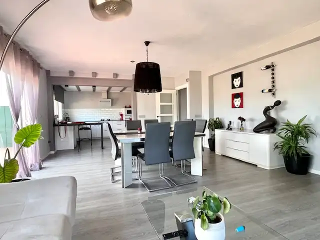 Dining room of Houses for sale in Cella  with Heating, Parquet flooring and Terrace