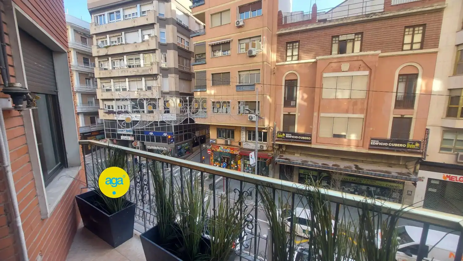 Exterior view of Flat for rent in Jaén  with Air Conditioner, Heating and Furnished