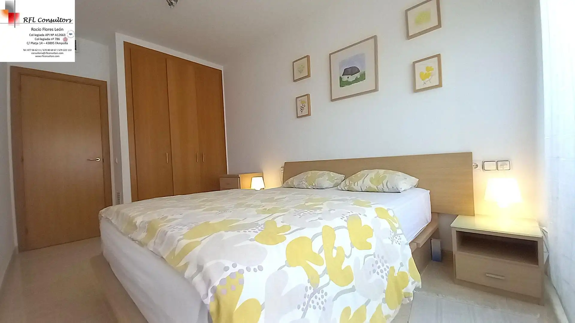 Dormitori de Apartament en venda en L'Ampolla amb Calefacció i Balcó