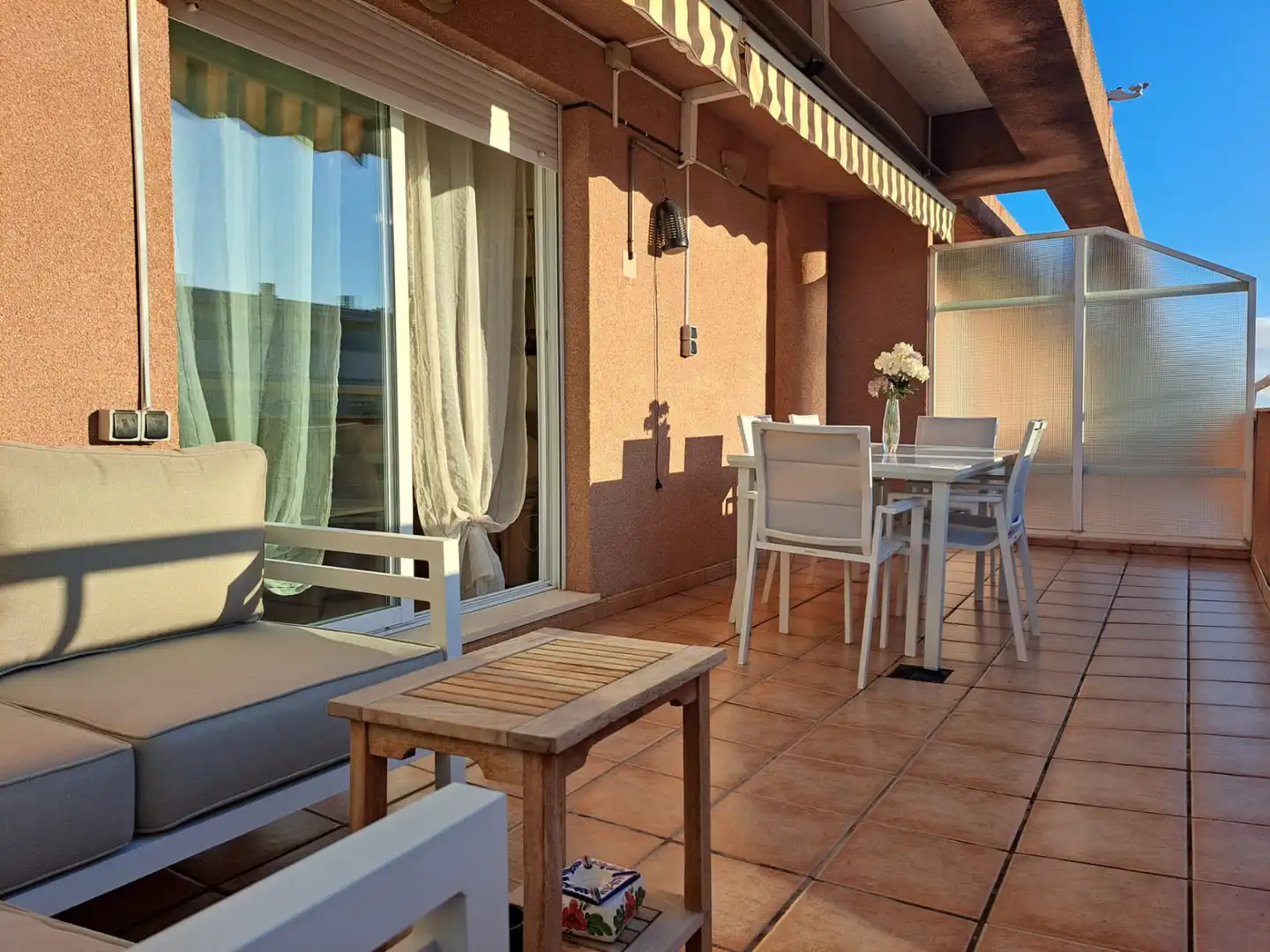 Terraza de Ático en venta en Las Rozas de Madrid con Aire acondicionado, Calefacción y Parquet