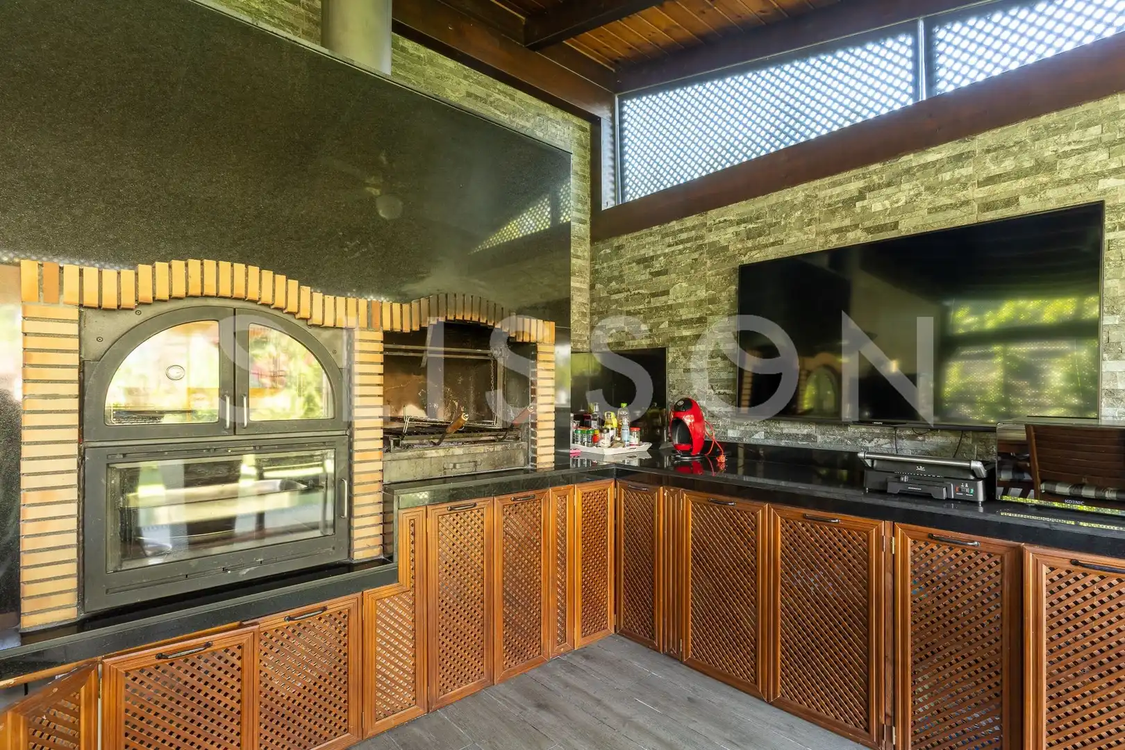 Küche von Haus oder Chalet zum Verkauf in Algete mit Klimaanlage, Privatgarten und Terrasse