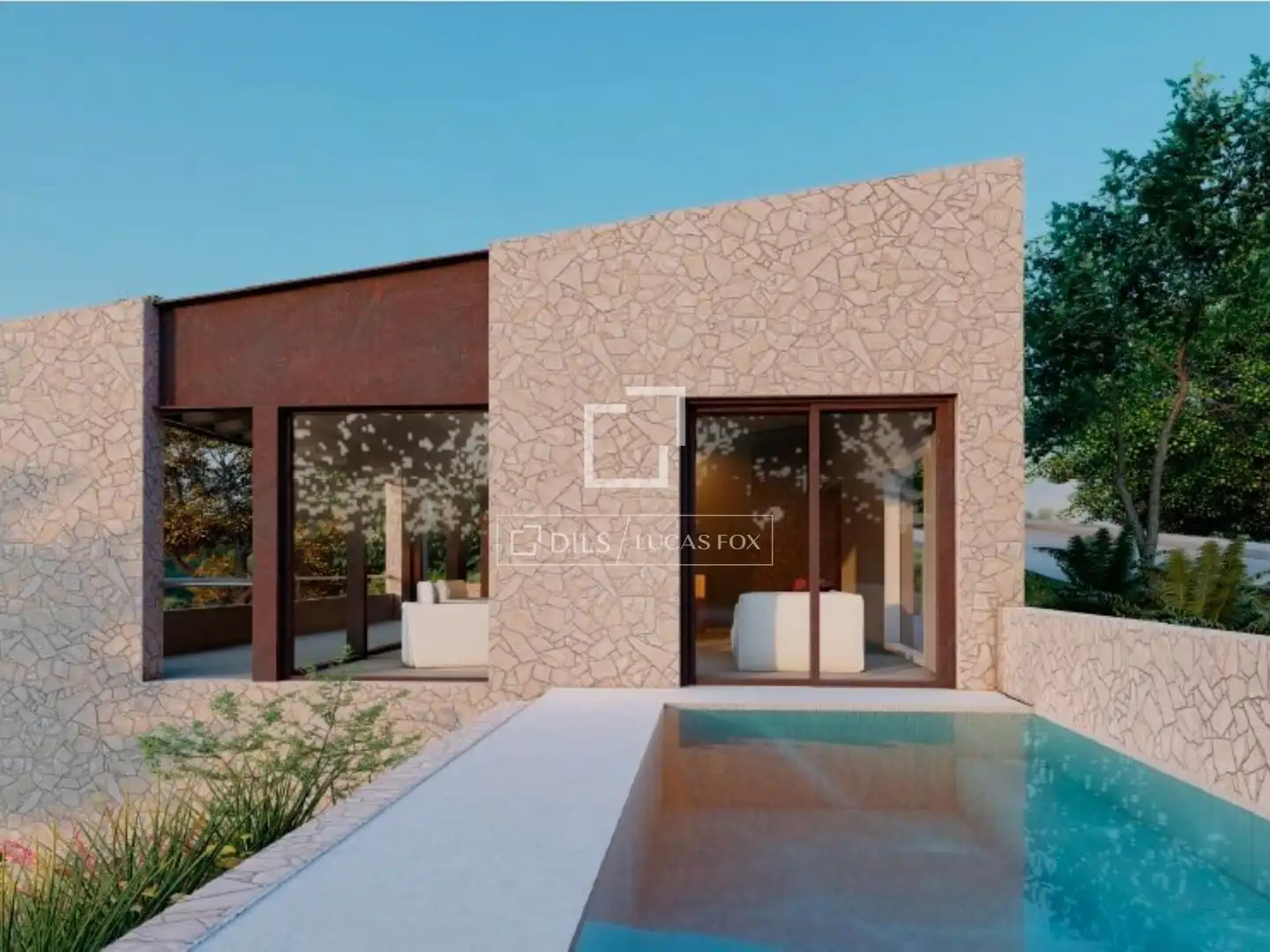 Garden of Houses for sale in Begur  with Air Conditioner, Heating and Private garden