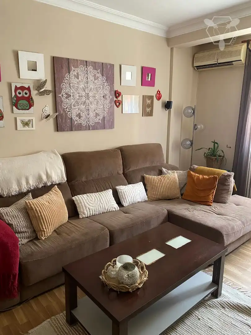 Wohnzimmer von Wohnung zum Verkauf in Huelva mit Klimaanlage