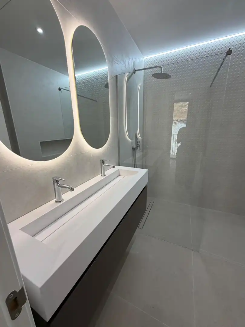 Baño de Casa o chalet en venta en Benissanó con Aire acondicionado, Jardín privado y Terraza