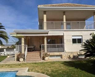 Exterior view of House or chalet for sale in Petrer  with Swimming Pool