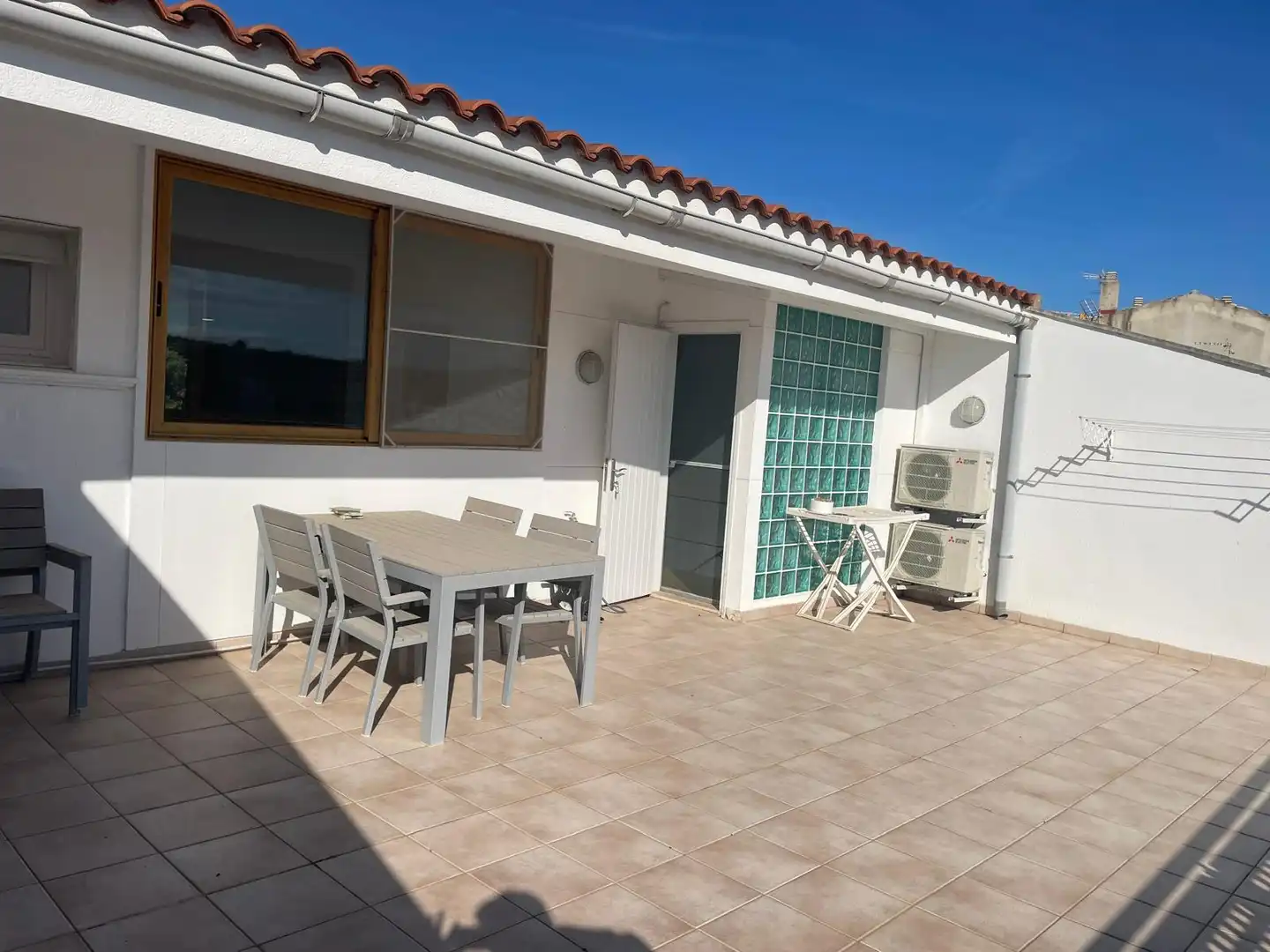 Terrassa de Casa adosada en venda en La Nou de Gaià amb Jardí privat, Terrassa i Piscina