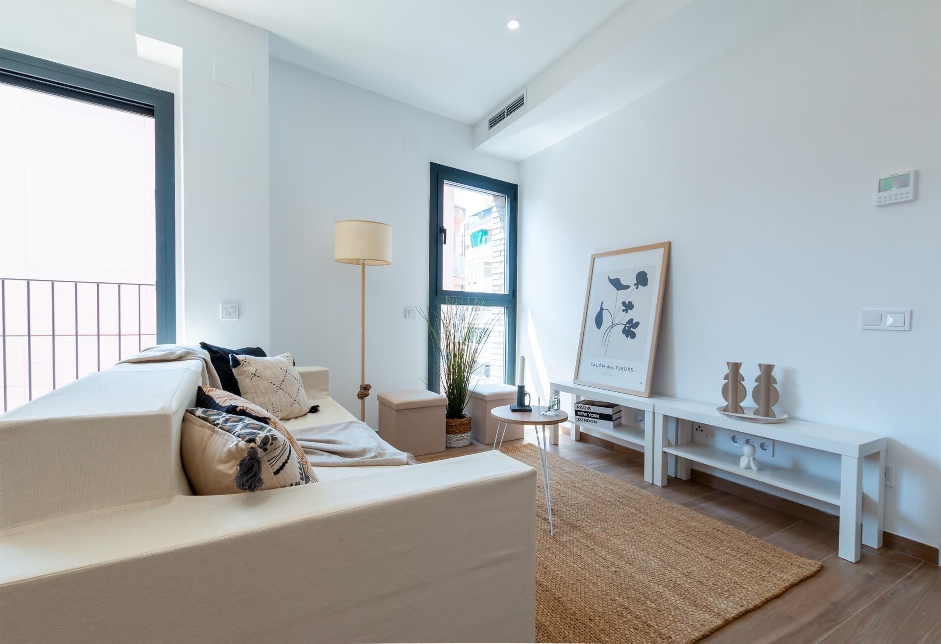 Living room of Duplex for sale in Terrassa  with Air Conditioner, Heating and Terrace