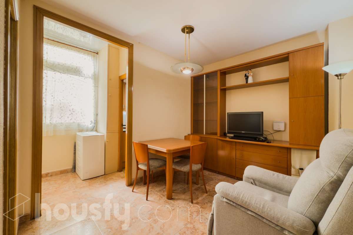 Living room of Flat for sale in  Barcelona Capital  with Air Conditioner
