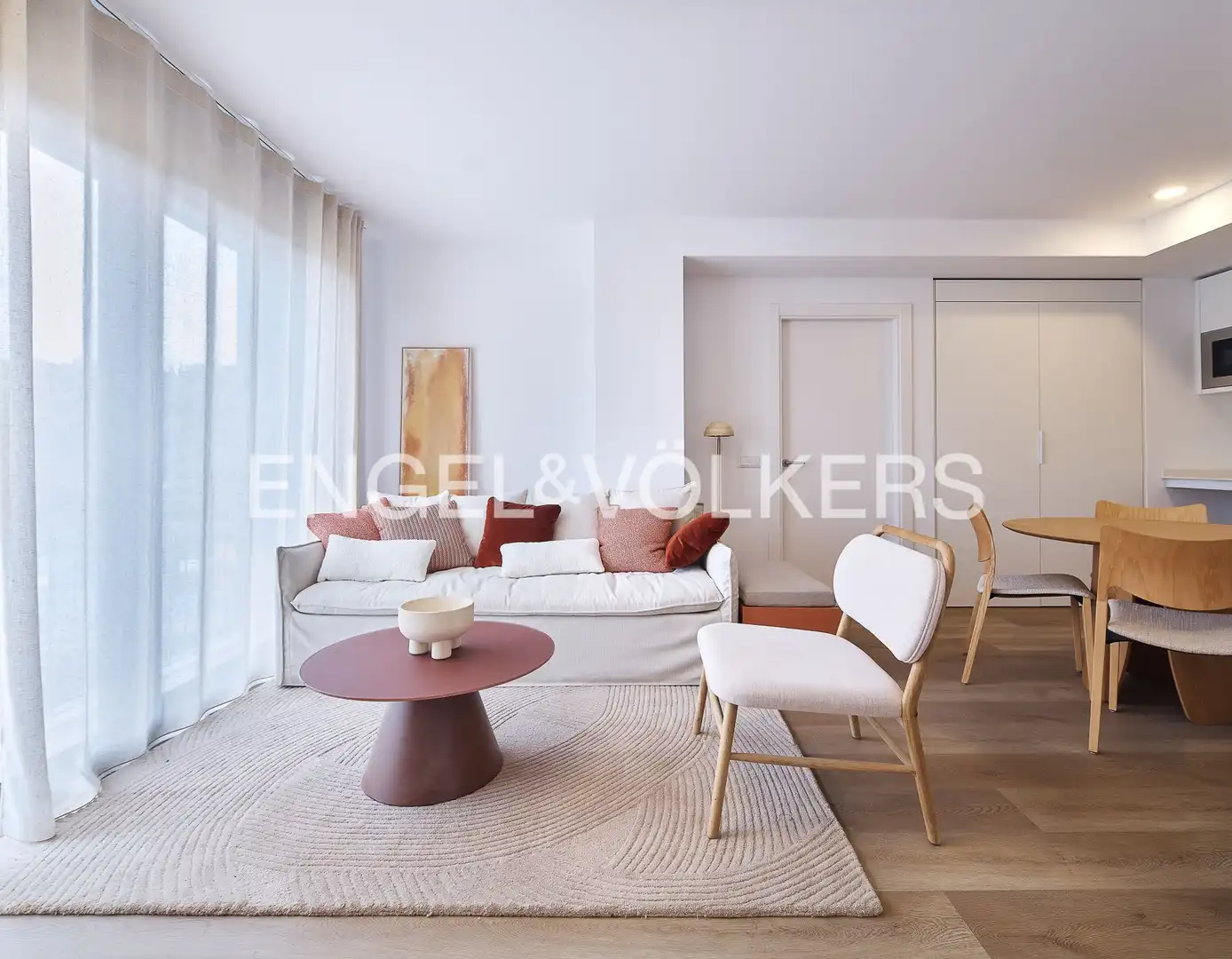 Sala d'estar de Àtic en venda en Barcelona amb Aire condicionat, Calefacció i Terrassa