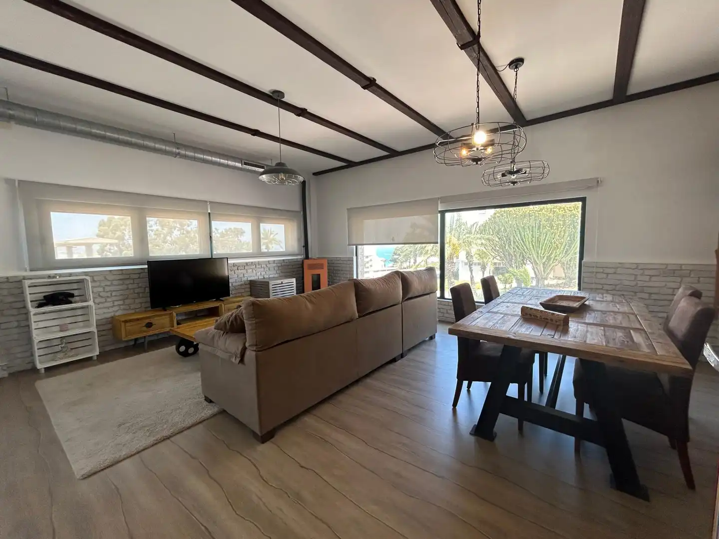 Sala de estar de Loft en venta en Santa Pola con Aire acondicionado, Terraza y Balcón