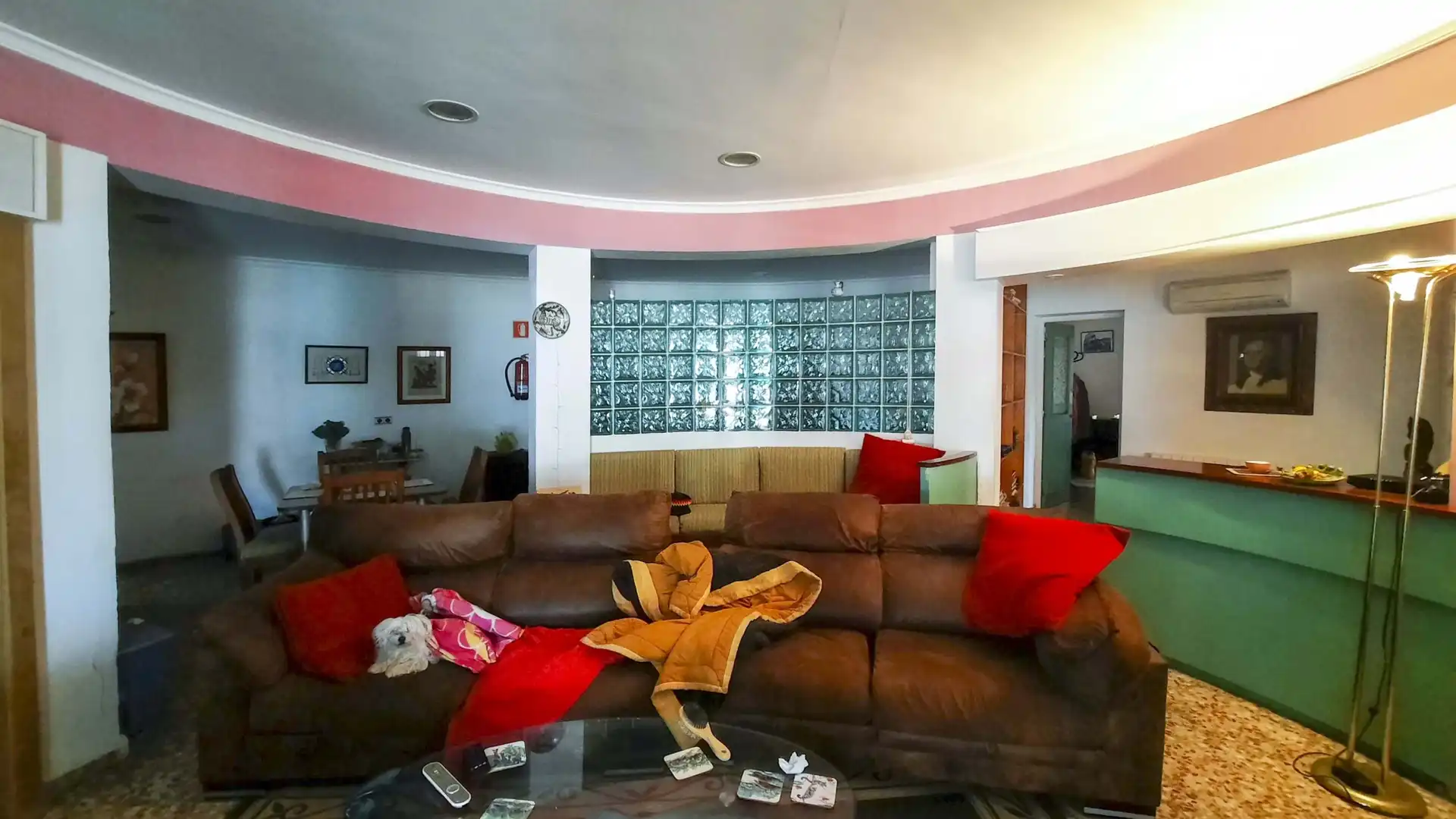 Living room of Houses for sale in Jávea / Xàbia  with Air Conditioner, Storage room and Swimming Pool