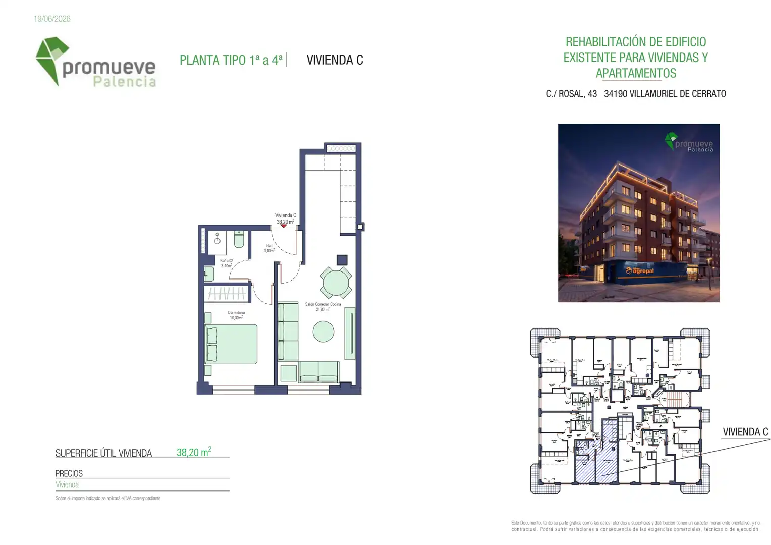 Appartement compact avec ascenseur à vendre à Calle el Rosal 43, imagen 2