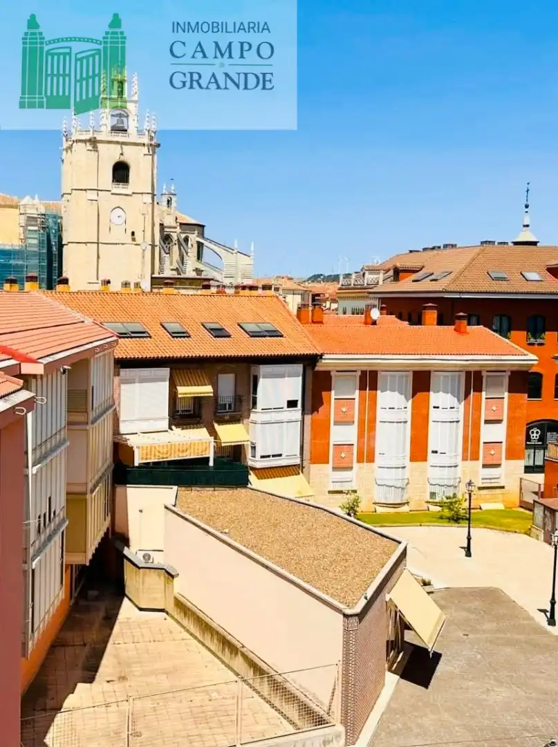 Vista exterior de Pis en venda en Palencia amb Calefacció, Parquet i Traster