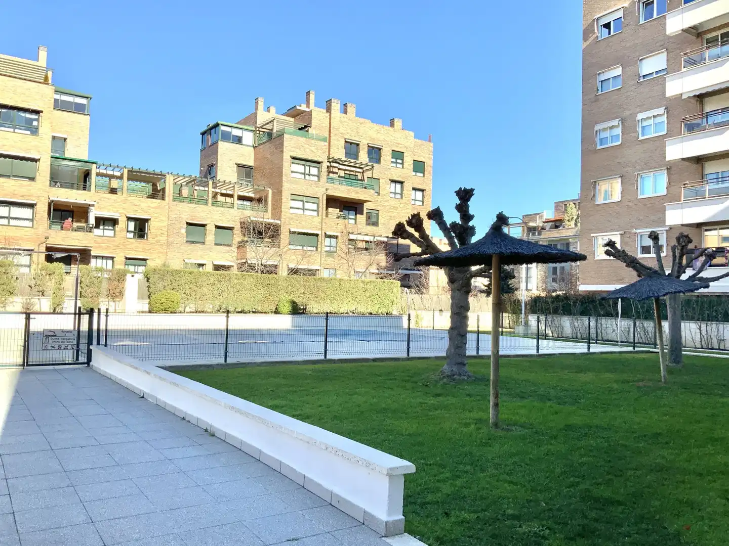 Vista exterior de Piso de alquiler en Madrid con Aire acondicionado, Calefacción y Terraza