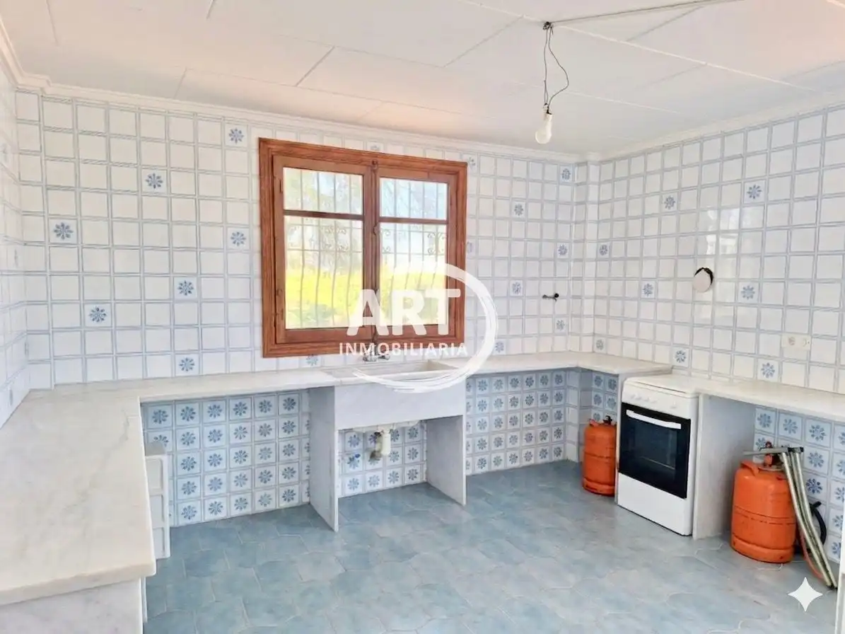 Küche von Haus oder Chalet zum Verkauf in Bétera mit Privatgarten, Terrasse und Abstellraum