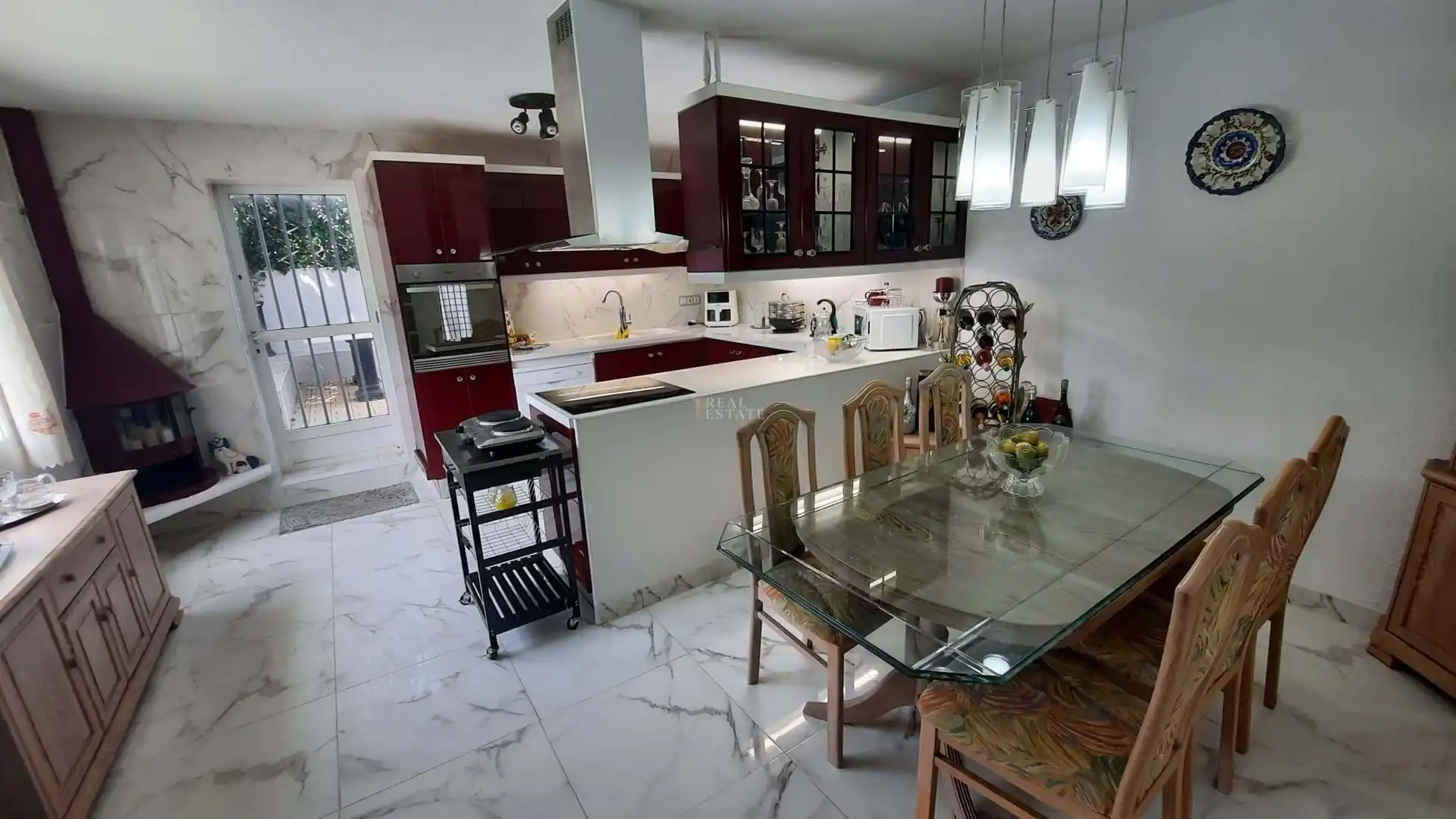 Kitchen of Houses for sale in L'Alfàs del Pi  with Air Conditioner, Heating and Terrace