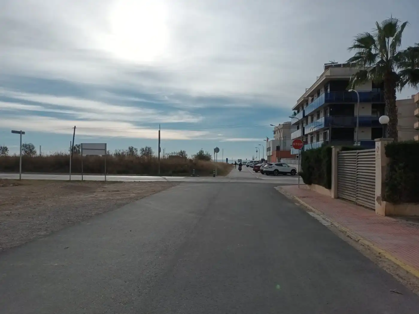 Vista exterior de Residencial en venta en Cunit