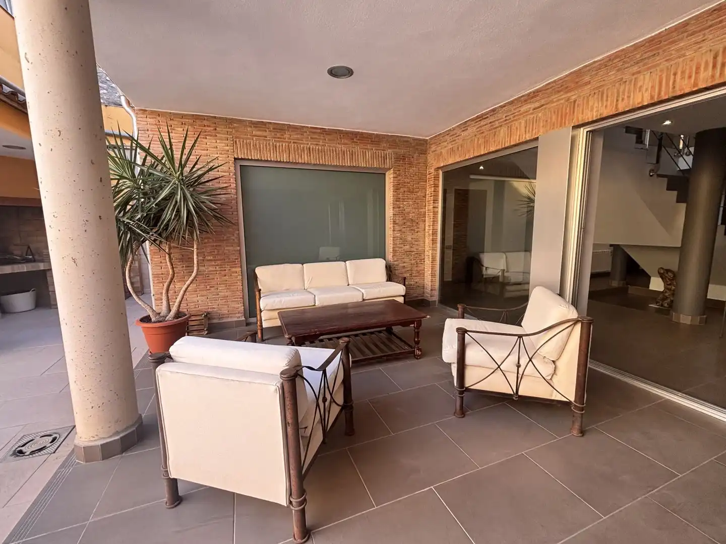 Terraza de Finca rústica en venta en Aielo de Malferit con Calefacción, Terraza y Piscina