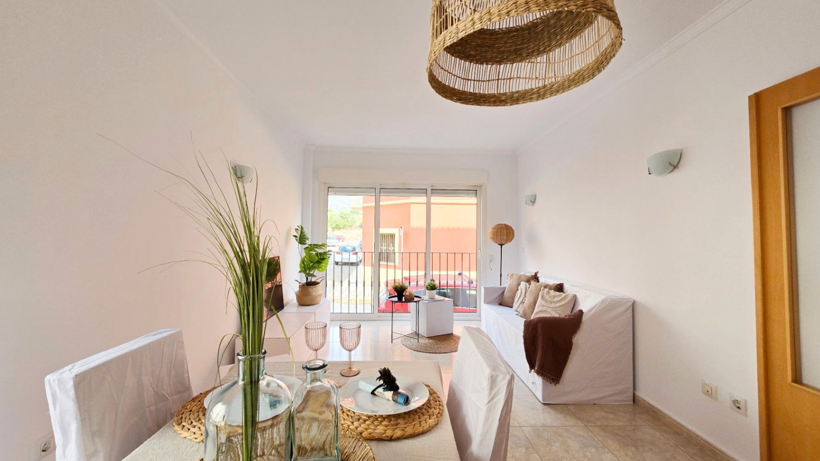 Sala d'estar de Apartament en venda en Beniarbeig amb Aire condicionat