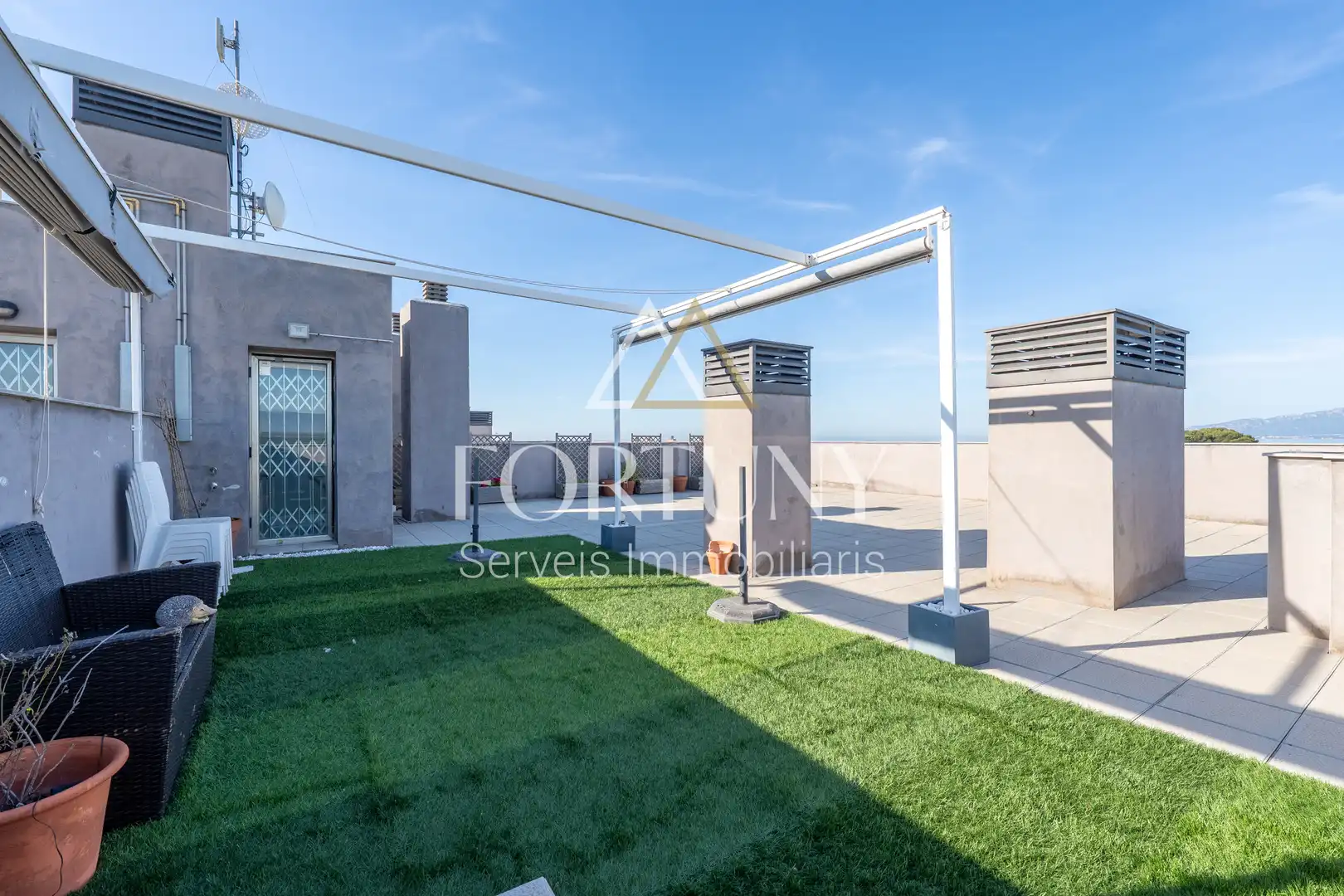 Terrasse von Dachboden zum Verkauf in Cambrils mit Klimaanlage, Abstellraum und Schwimmbad