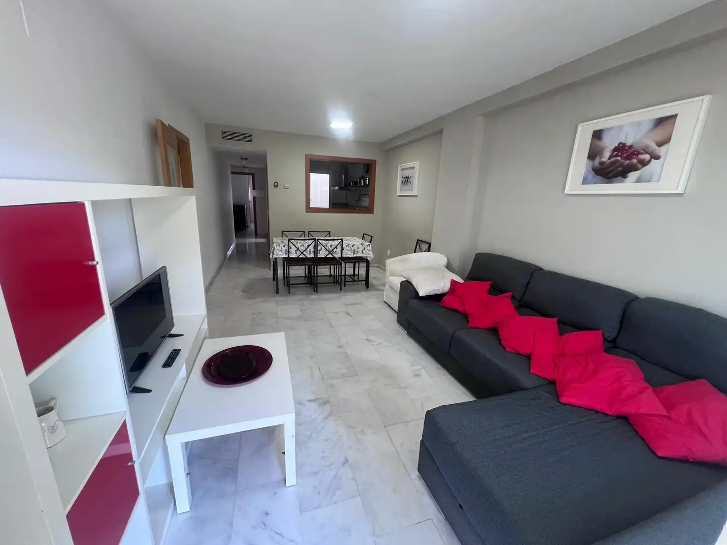 Sala de estar de Piso en venta en Isla Cristina con Aire acondicionado, Terraza y Trastero