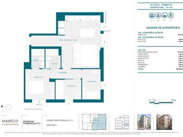 New build Flat with balcony for sale in Carrer Independència 3