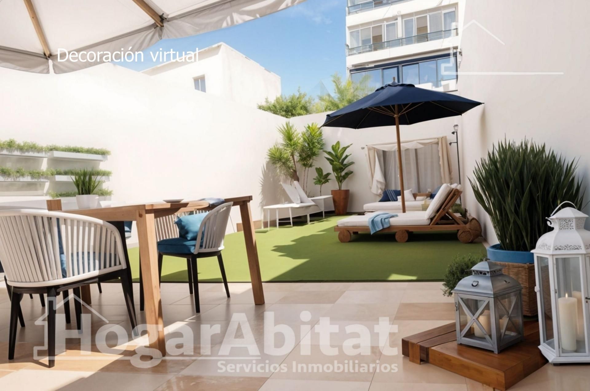 Terrace of House or chalet for sale in Gandia  with Heating, Terrace and Storage room