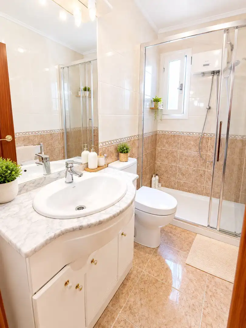 Bathroom of Attic for sale in El Vendrell  with Air Conditioner, Heating and Terrace
