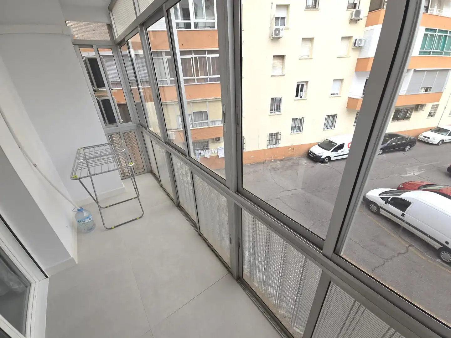 Balcony of Flat for rent in Cáceres  with Air Conditioner, Terrace and Furnished