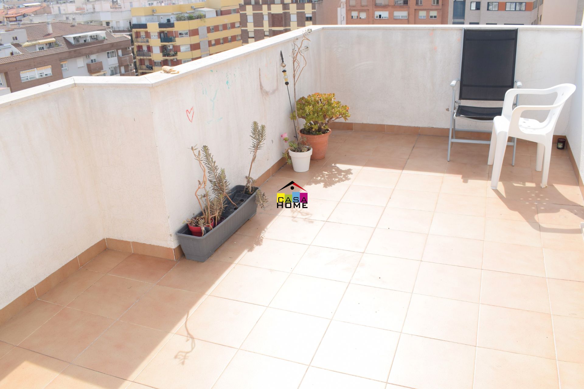 Terrassa de Dúplex en venda en Castellón de la Plana / Castelló de la Plana amb Aire condicionat, Calefacció i Terrassa