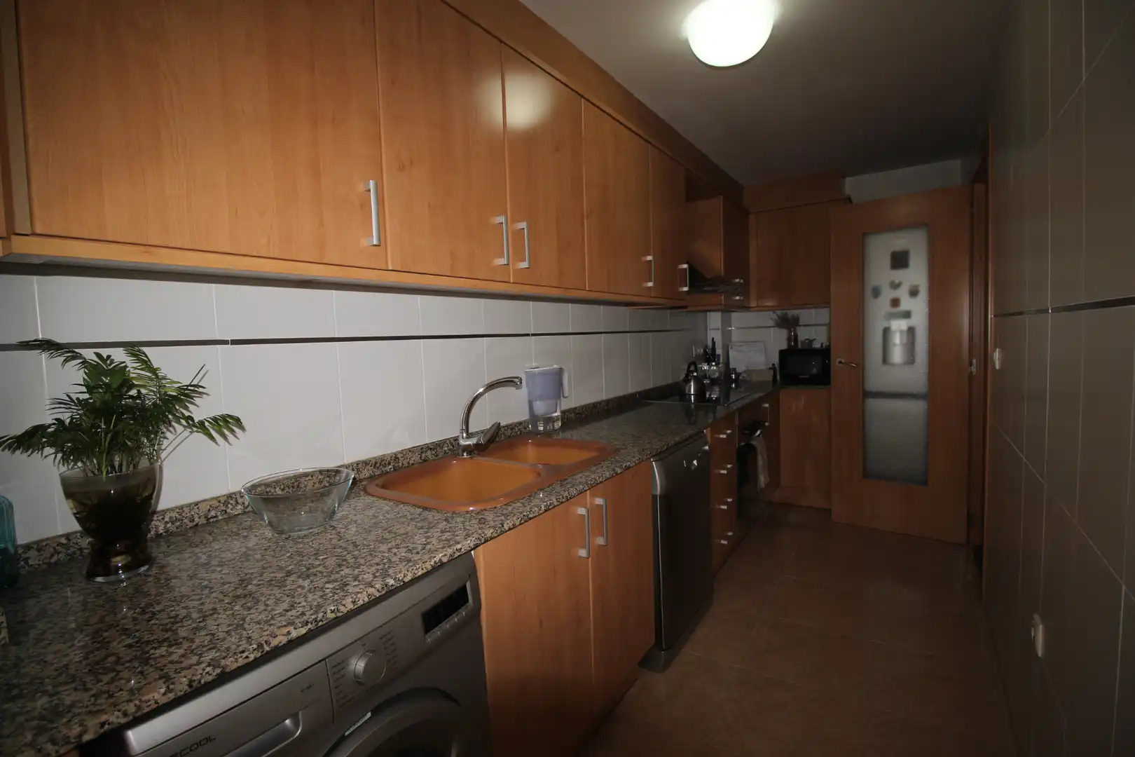 Kitchen of Flat for sale in Carlet  with Terrace, Storage room and Oven