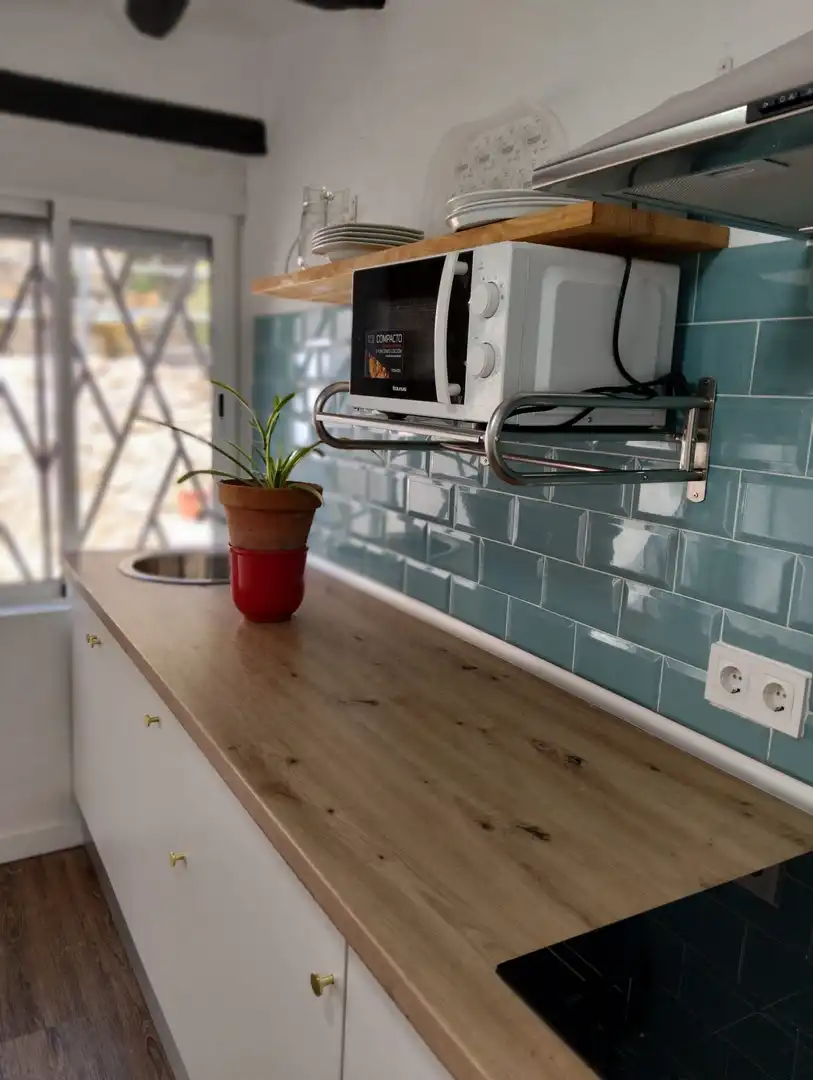 Cocina de Casa adosada en venta en Sax con Jardín privado, Terraza y Trastero