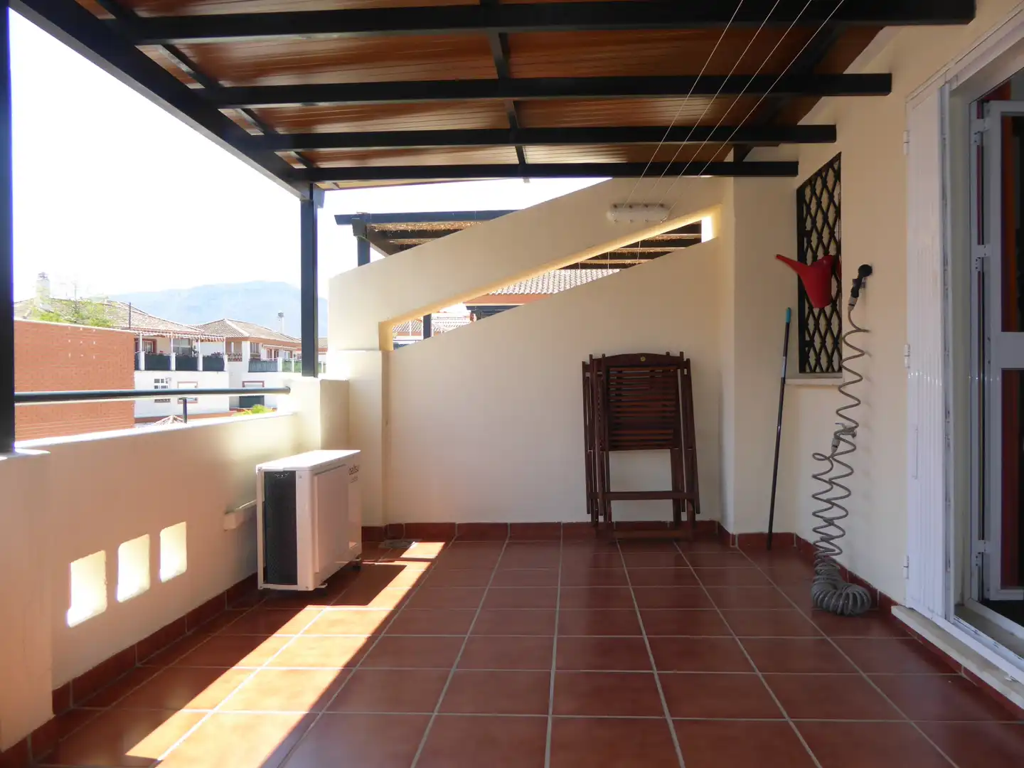 Terraza de Casa adosada de alquiler en Alhaurín de la Torre con Aire acondicionado, Terraza y Amueblado