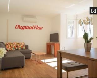 Living room of Flat to rent in Leganés  with Air Conditioner and Balcony