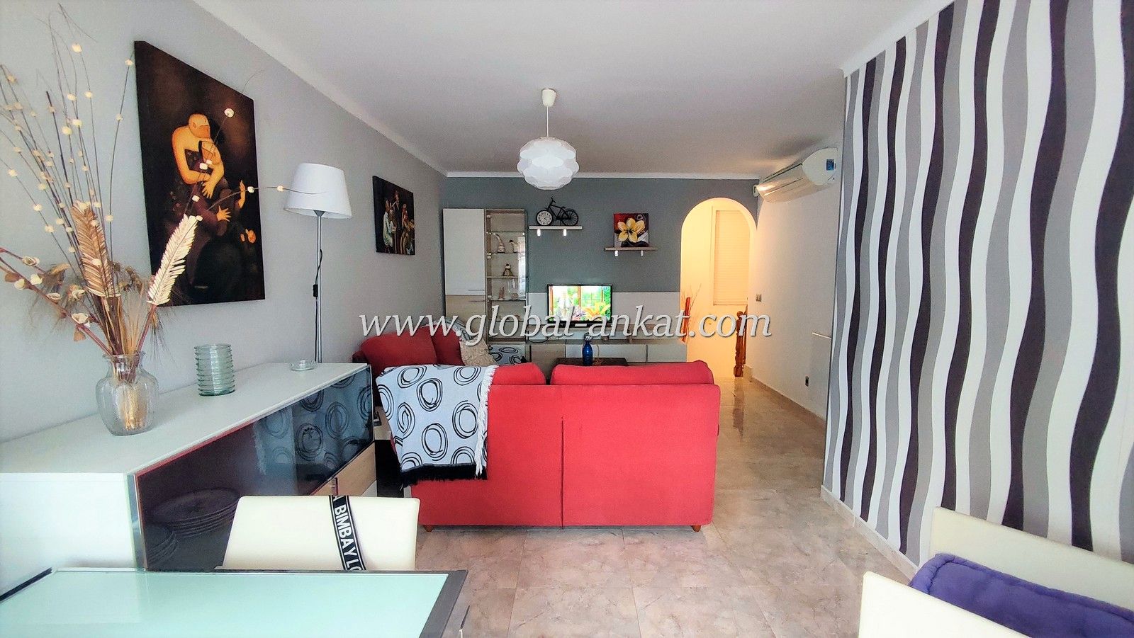 Sala d'estar de Casa o xalet en venda en Felanitx amb Moblat i Balcó