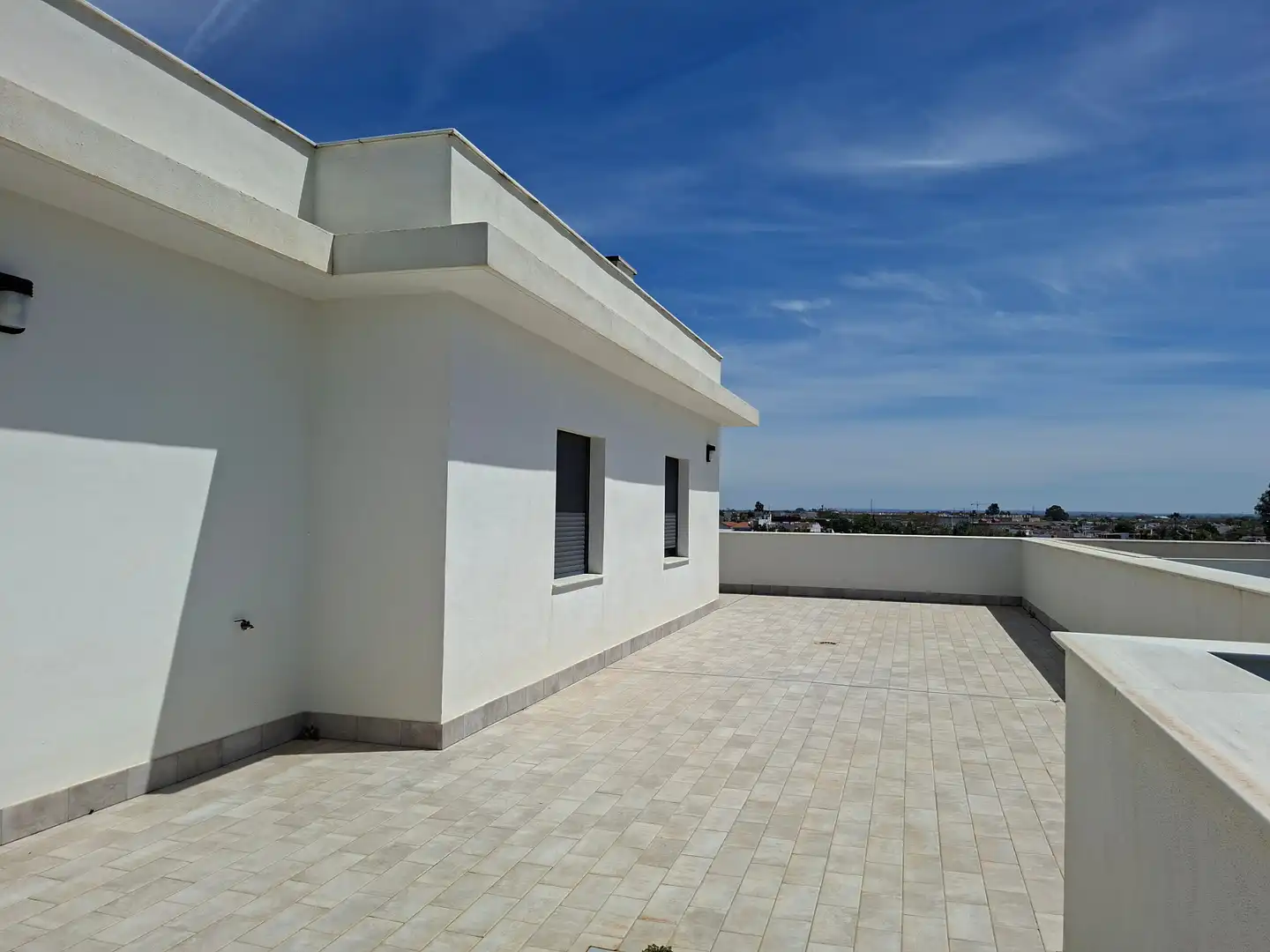 Terrasse von Wohnung zur Miete in La Rinconada mit Klimaanlage, Heizung und Terrasse