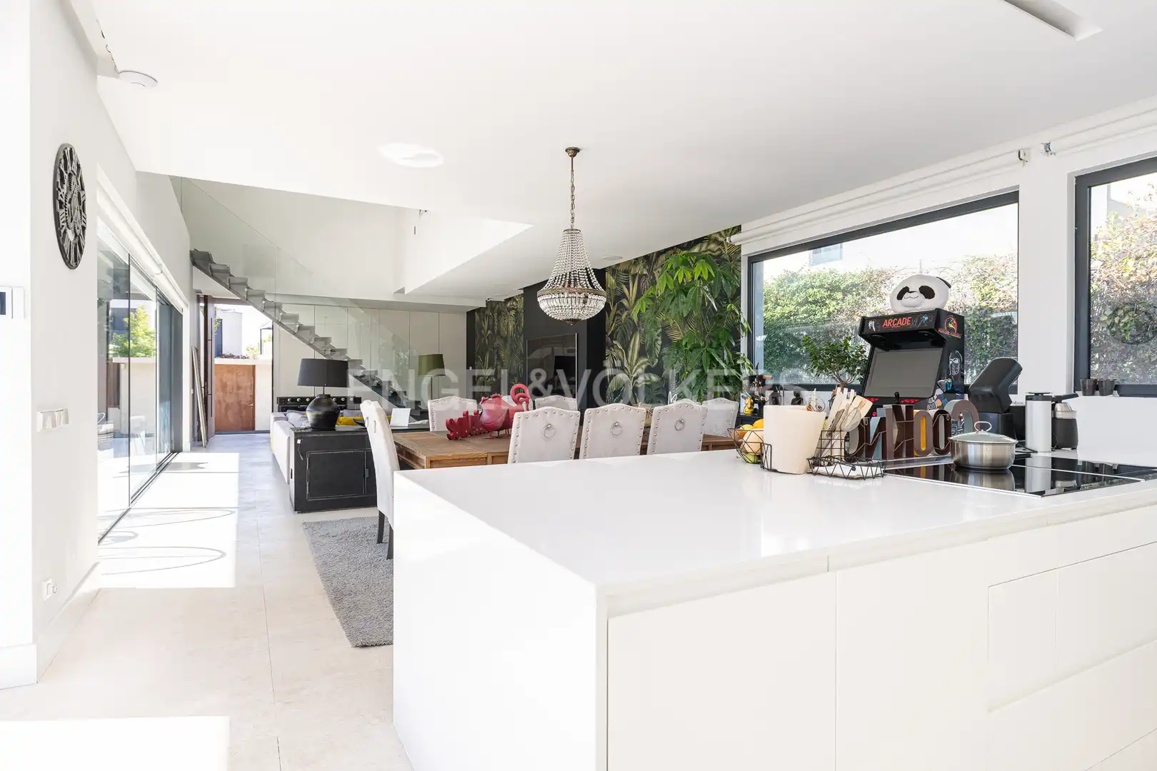 Cocina de Casa o chalet de alquiler en Boadilla del Monte con Calefacción, Jardín privado y Terraza