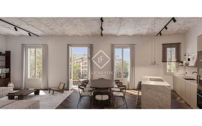 Bedroom of Flat for sale in  Barcelona Capital  with Air Conditioner, Terrace and Furnished