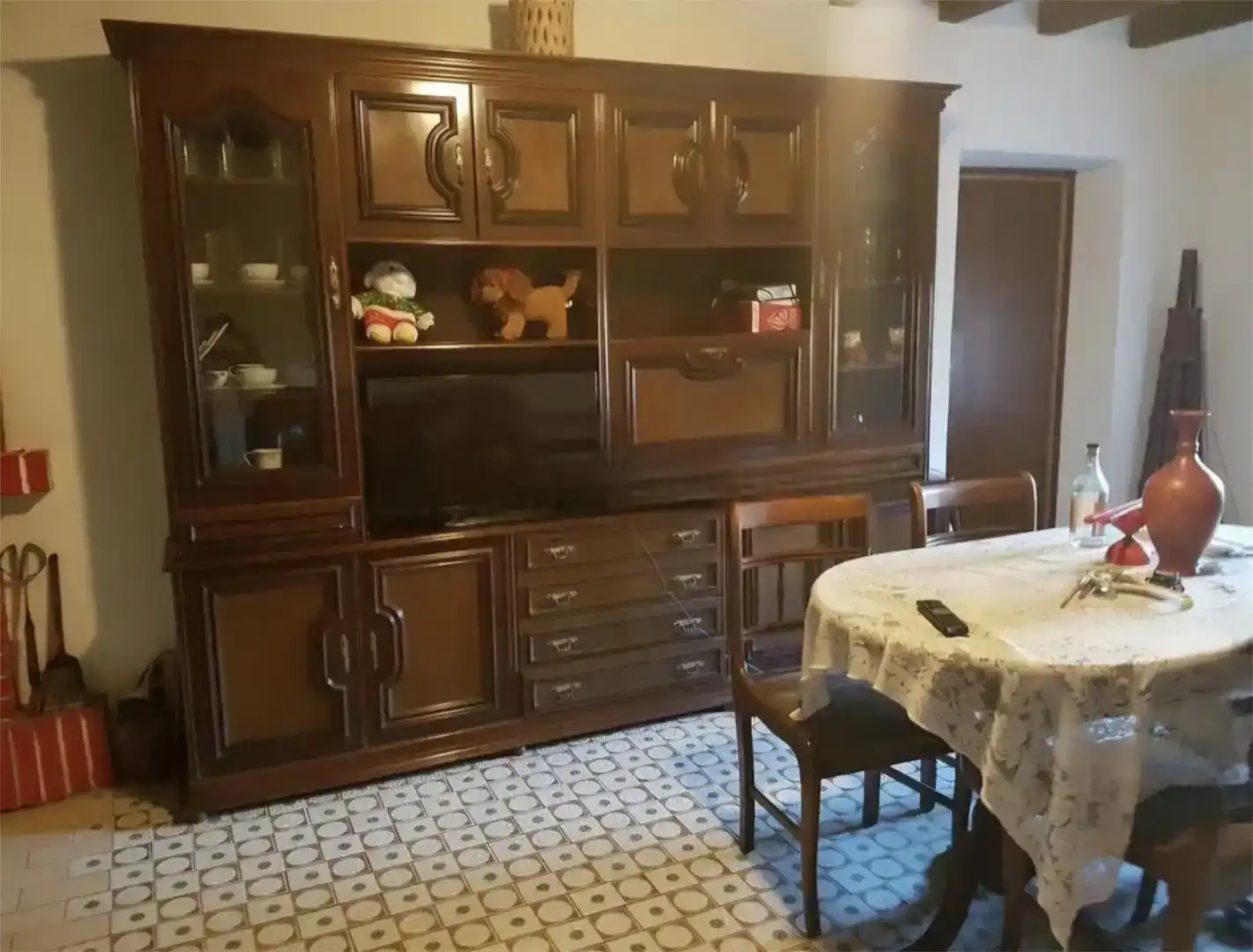 Menjador de Casa o xalet en venda en Itero de la Vega amb Jardí privat, Traster i Moblat