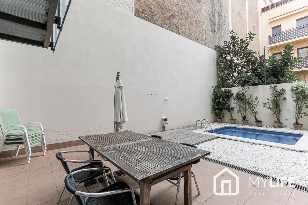Terrassa de Dúplex en venda en  Barcelona Capital amb Aire condicionat, Calefacció i Terrassa