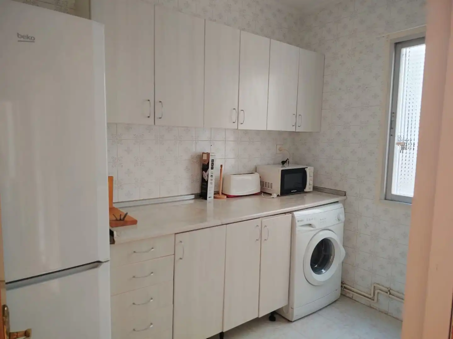 Kitchen of Flat for sale in Alcalá de Henares  with Terrace and Furnished
