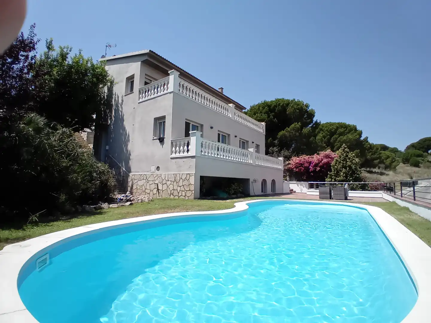 Vista exterior de Casa o chalet en venta en Calella con Calefacción y Jardín privado