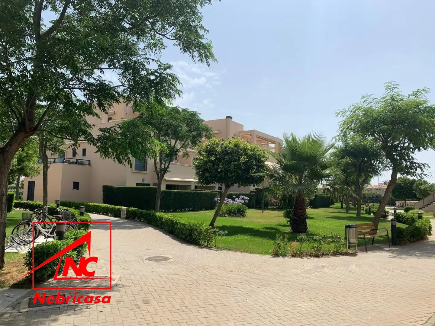 Garden of Flat for sale in Chipiona  with Air Conditioner, Terrace and Storage room