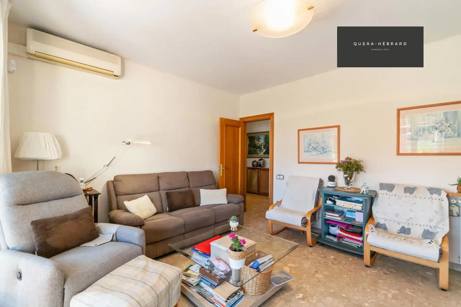 Wohnzimmer von Haus oder Chalet zum Verkauf in Terrassa mit Klimaanlage, Heizung und Terrasse