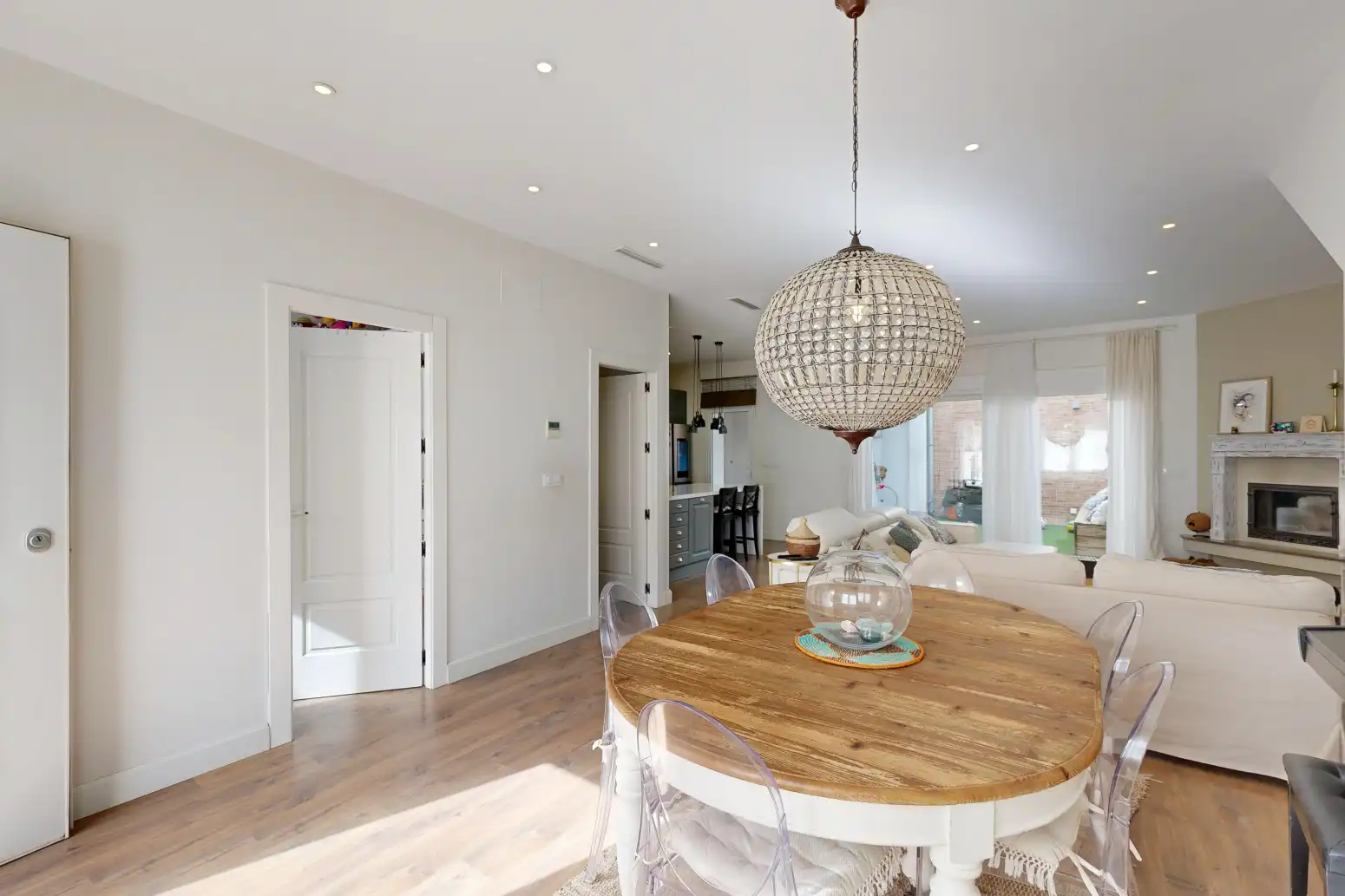 Dining room of Houses for sale in Cartagena  with Air Conditioner, Parquet flooring and Terrace