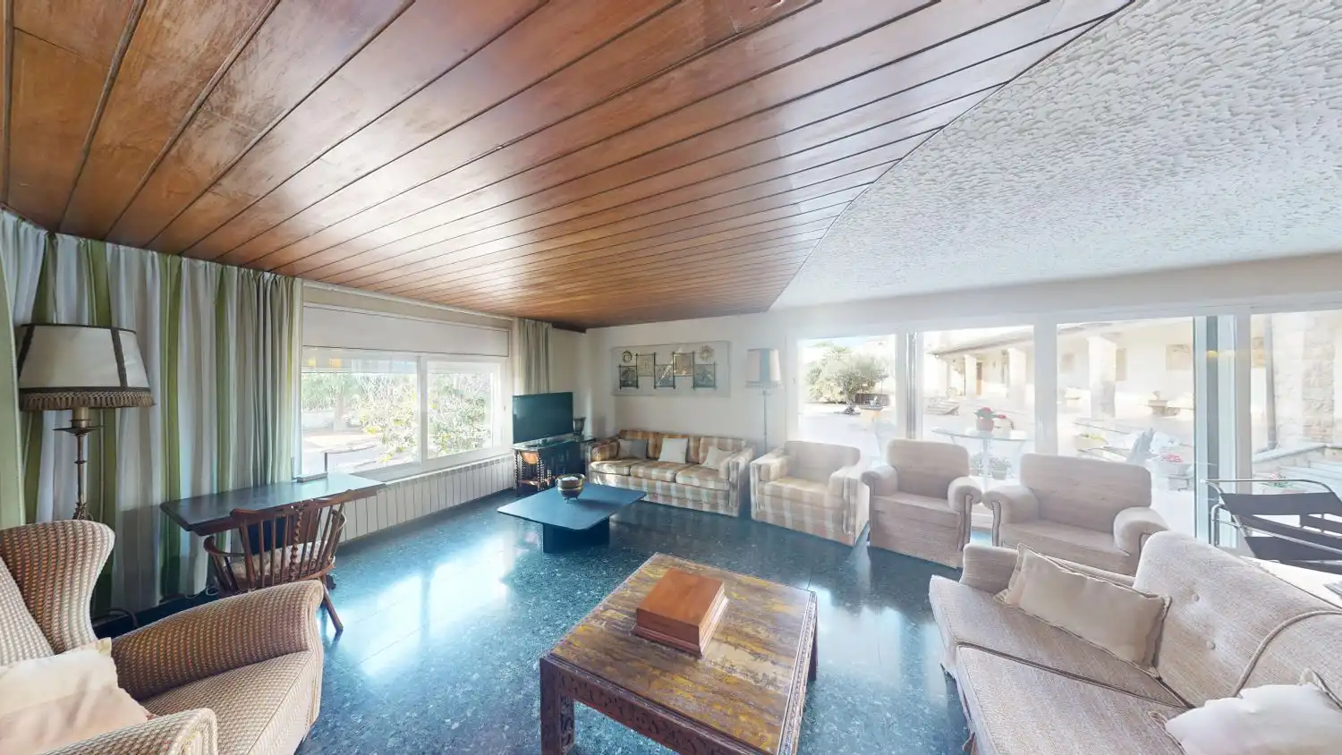 Sala de estar de Casa o chalet en venta en La Granada con Aire acondicionado, Calefacción y Terraza