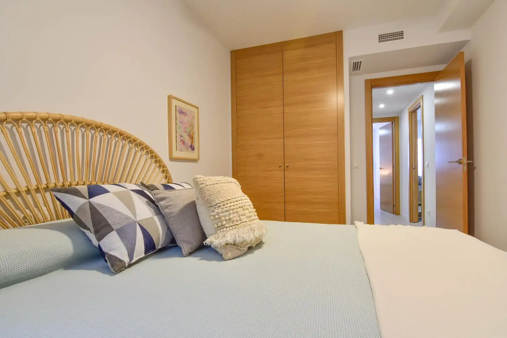 Bedroom of Flat for rent in El Puig de Santa Maria  with Air Conditioner, Heating and Private garden