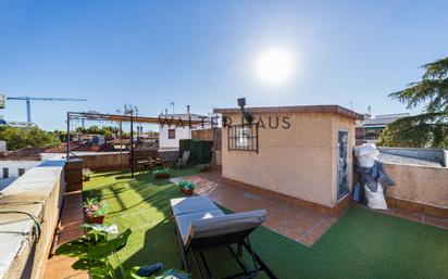 Garden of House or chalet for sale in  Madrid Capital  with Air Conditioner, Terrace and Swimming Pool