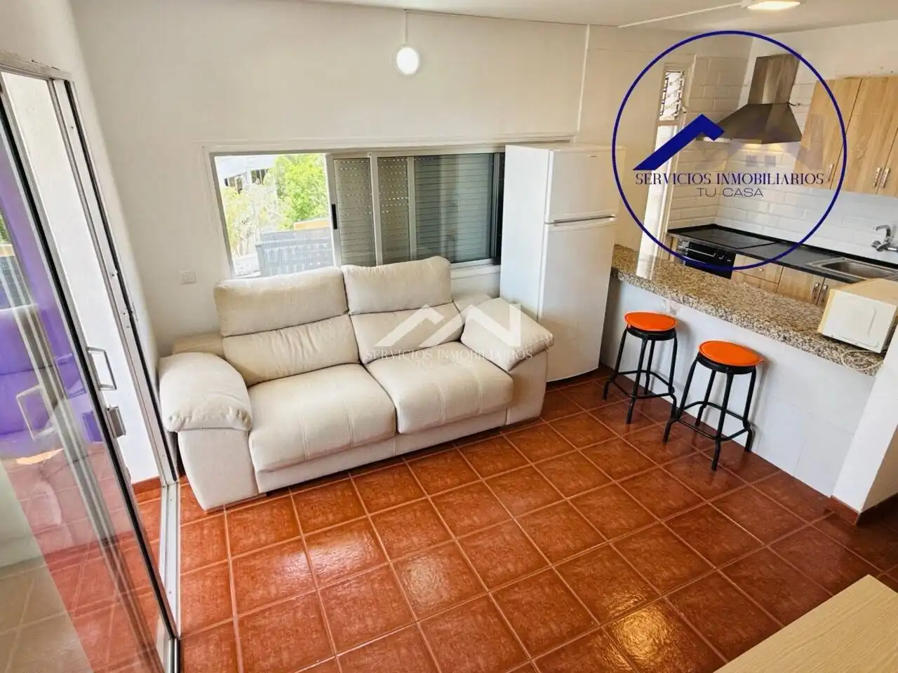 Sala de estar de Piso en venta en El Rosario con Terraza y Balcón